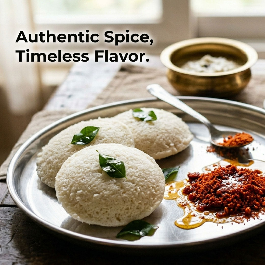 Idly Chilli Powder - 200g - Ready to Eat Rice Mix | Quick and Nutritious
