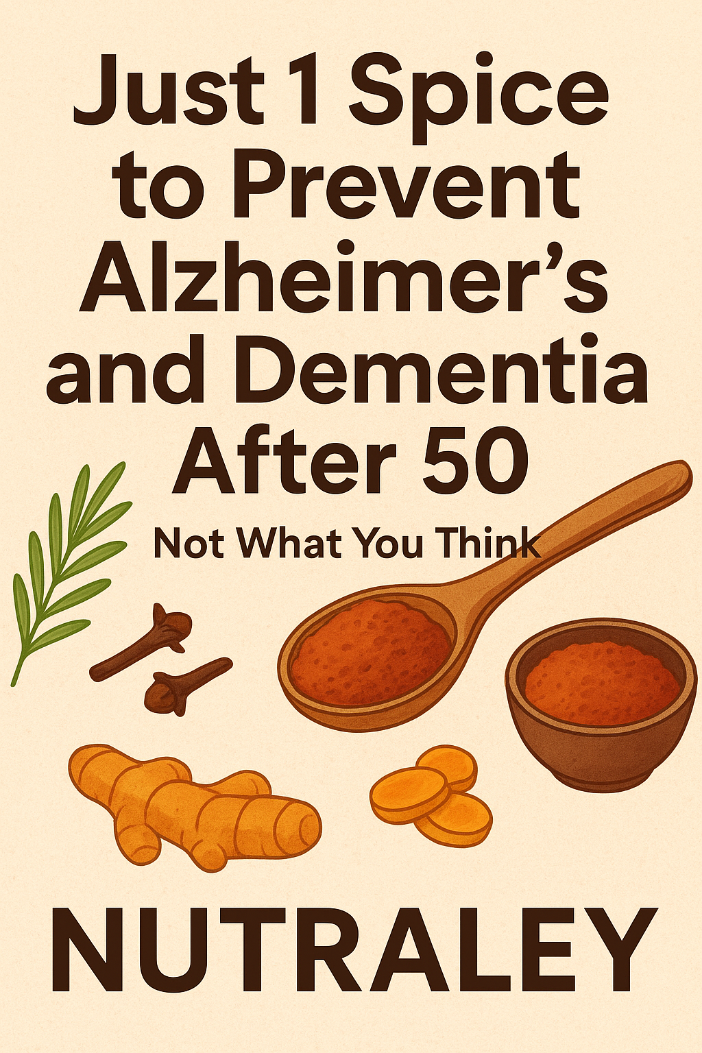 Nutraley Reveals: The Secret Spice That Boosts Memory and Brain Health After 50