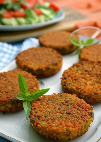 Sprouted Ragi Cutlets