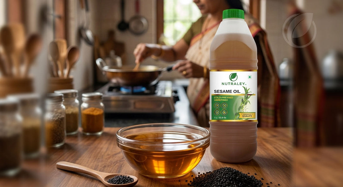 Everyday Cooking Made Better with Nutraley Cold-Pressed Sesame Oil