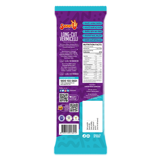 Savorit Longcut Vermicelli - 500 gms