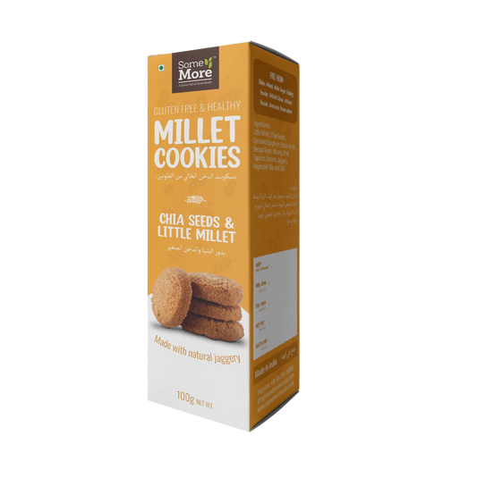 Chia Seeds & Little Millet Cookies - 100 gms