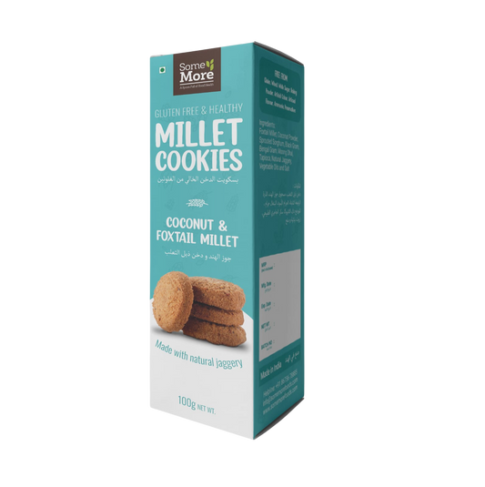 Coconut & Foxtail Millet Cookies - 100 gms