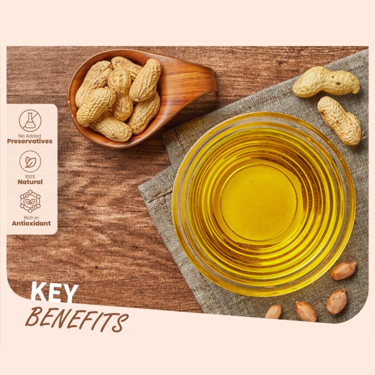 Natural Peanut Oil - Premium Cold-pressed & Unrefined
