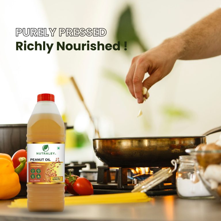 Natural Peanut Oil - Premium Cold-pressed & Unrefined