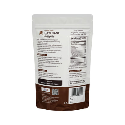 Raw Cane sugar (Jaggery) - 2lb Natural sweetener from sugarcane