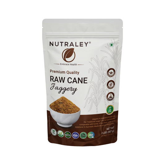 Raw Cane sugar (Jaggery) - 2lb Natural sweetener from sugarcane