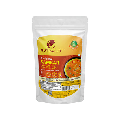 Nutraley Sambar Powder (Traditional Tamil Nadu Style) 200g