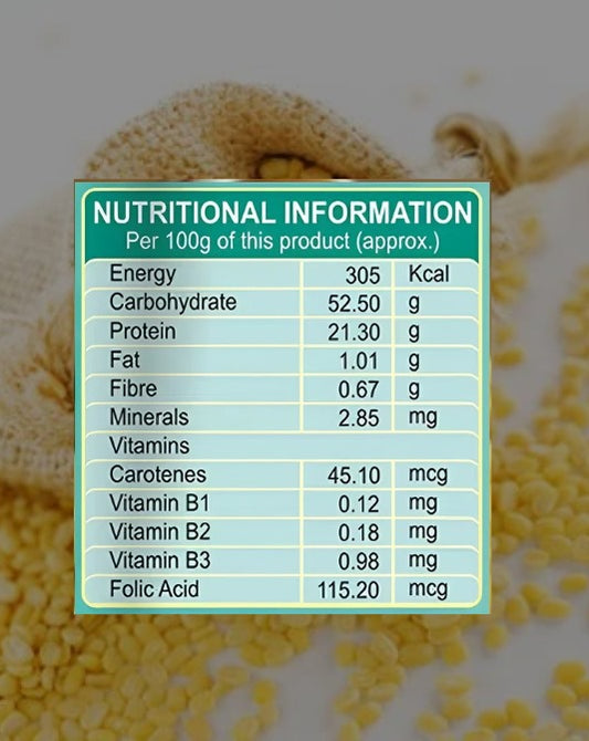 Moong Dal - 2.2 lb