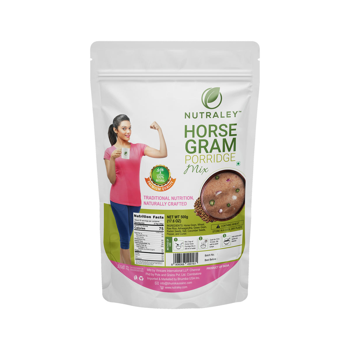 Horse Gram Porridge Mix - 500 gms