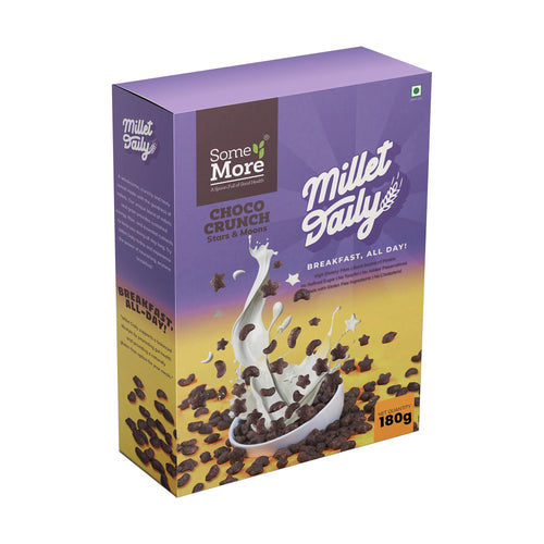 Millet Daily (Millet-Based Cereal) – Coco Crunch Moons & Stars Muesli