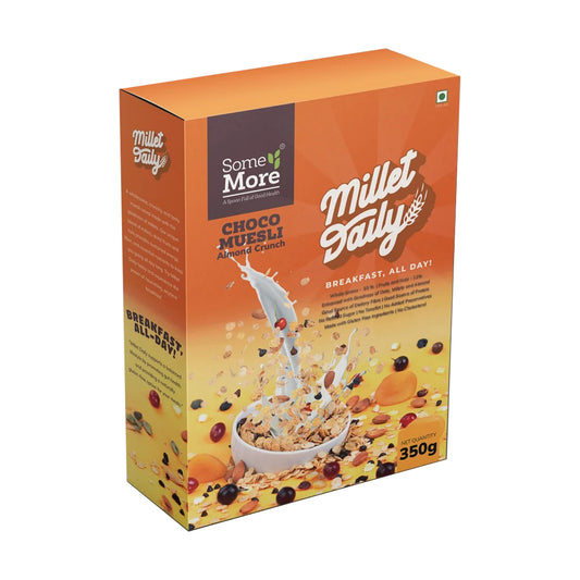 Millet Daily-Choco Muesli Almond Crunch - 350gms