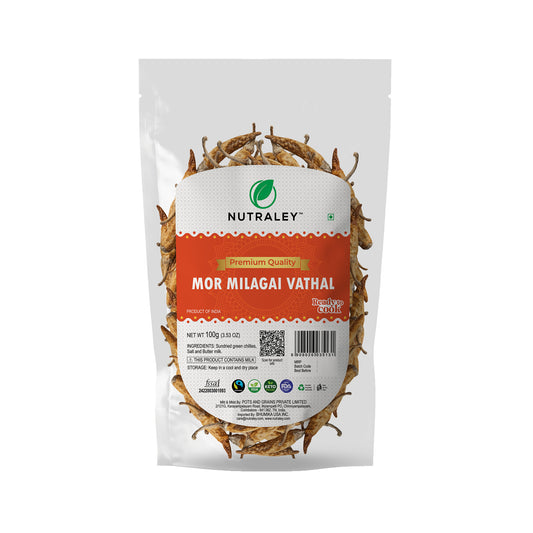 Mor Milagai Vathal (Marinated Dried Chillies) - 100gms