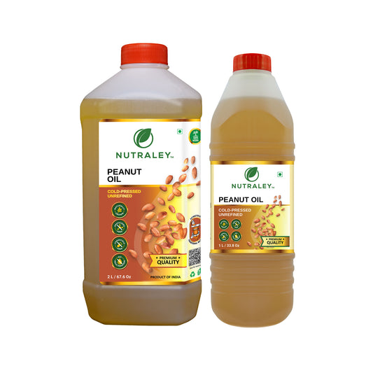 Natural Peanut Oil - Premium Cold-pressed & Unrefined