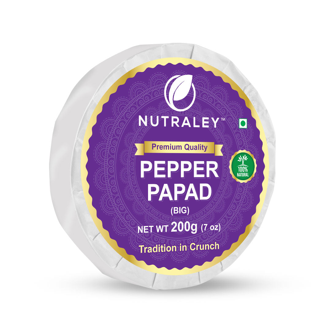 Black Peper (Milagu) Papad