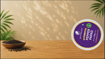 Black Peper (Milagu) Papad