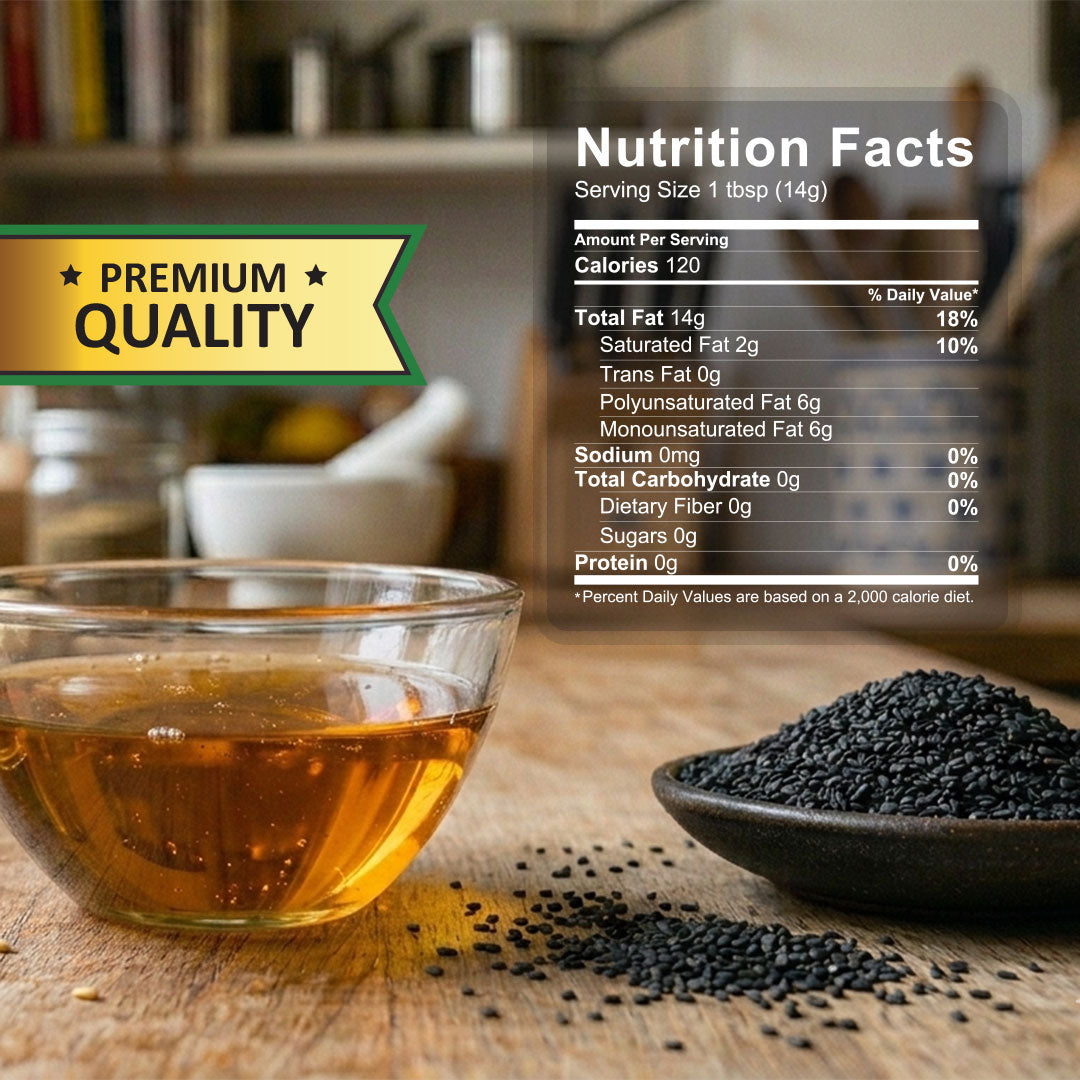 Cold Pressed Sesame Oil